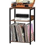 LELELINKY 3 Tier End Table,Record P