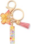 CHUQING Keychain with Initial Lette