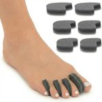 VIVEsole Foam Toe Separators for Women & Men (20 Pack) - Spacers for Bunions, Corns, Blisters, Overlapping Toes & Hammer Toe Pain Relief - Cushion Pads Prevent Friction & Reduce Pressure