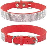 haoyueer Rhinestone Dog Collar, Cut