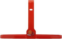 HoopBoot Single Rim Basketball Steel Goal, Orange Hoop Lock, Stainless Steel