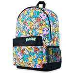 Pokemon Backpacks for Girls and Boys Teenagers Kids Rucksack Pikachu Primary School Bags for Girls and Boys Sports Travel Holiday Pokemon Gifts for Kids (Multi)