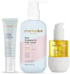 Evereden Healing Eczema Treatment, 1.7 fl oz | Baby Cradle Cap Care: Clean & Vegan Shampoo, Body Wash, Protecting Oil for Newborns | Fragrance Free Eczema Cream for Babies- Great for the Whole Family