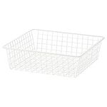 IKEA HJÄLPA Wire Basket, 60x55 cm, White