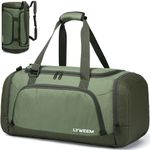 Lyweem Travel Duffle Bag with Shoes