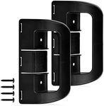 Mission Automotive [2 Pack] RV Refrigerator Door Latch fits Dometic Fridge DM2652, RM2652, RM2852 - Black #3851174023 Refrigerator Replacement Handles - Camper and RV Freezer Door Handle Replacement