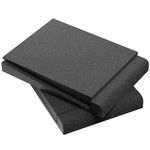 TONOR Isolation Pads for Speakers, Studio Monitor Acoustics Foam, High-Density Soundproofing Panels for Most 5" Speakers, Adjustable Angle, Prevents Vibrations, 7.5" x 11" x 1.6", Pack of 2