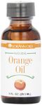 LorAnn Super Strength Flavoring Oils 1 oz (30ml) – Highly Concentrated Food-Grade Extracts for Baking, Candy Making, Beverages, and Desserts (Orange)