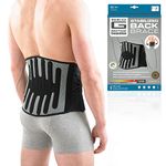 Neo-G Back Support RX Stabilized with Power Straps and Adjustable Lacing System – Back Brace for Lower Back Pain Relief, Muscle Spasm, Strains, Arthritis, Rehabilitation - Class 1 Medical Device - L