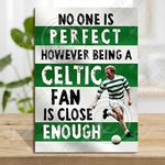 Celtic football- Perfect Celtic Supporters,Celtic Fan Gift Novelty, Wooden Plaque