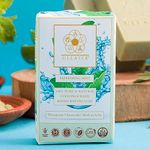 ULLASSA Aromatherapy Summer Soap | Refreshing Cool, Anti Acne, Dark Spots | Ayurvedic Cooling Bathing Bar | Peppermint & Rosemary | For Men & Women | For Face & Body (Pack of 4)