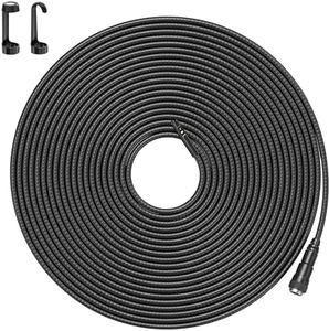 Teslong Endoscope Replacement Cable with Light, Dual Lens Inspection Camera 8mm/0.31inch Waterproof Probe Compatible with NTS500, NTS300(16.5FT)