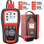 Autel OBD2 Scanner Diaglink, Full System Diagnosis Code Reader with 2 Hot Services, EPB&Oil Light Reset, Same Function as MD802, Lifetime Free Update