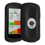 kwmobile Silicone Case Compatible with Garmin Edge 1040/1040 Solar - Case Soft Bike GPS Protector Bumper - Black