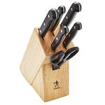 HENCKELS Solution Knife Block Set, 7pc, Brown