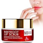 Scrub Balm | Lightening & Brightening Dark Lips for Men and Women | Heals Dry Lips/Smoker/Chapped Lip & Lipstick Stains Removal Lipcare | Pigmented lips to lighten pink(Beetroot lipbalm-1, pack of 1)'