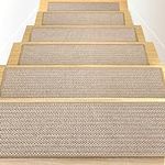 RIOLAND Linen Non-Slip Stair Treads