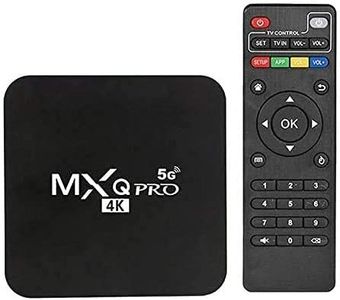 TECHDASH® 4K Mini PC Box, Android 10, 2GB Ram 16 GB ROM, H313 Quad Core Processor, H.265 Decoding,WiFi