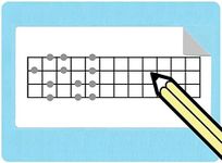 Large Ukulele/Bass Fretboard Sticke