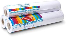 Melissa & Doug Tabletop Easel Paper Roll, Kids Drawing Paper, Art Paper For Kids, Paper For Kids Easel (30.5 cm x 22.9 metres), 3-Pack