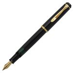 Pelikan M200 Elégance Fountain Pen - Black Colour M Black