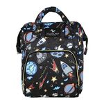 Baby Bucket Diaper Bag/Baby Bag/Mummy Bag/Handbag/Nursery Bag Stylish Travelling Backpack - Standard Range (Space-Black)