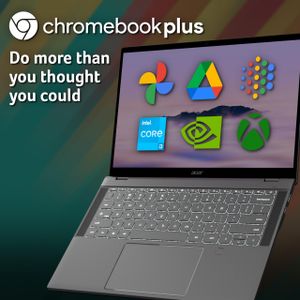 Acer Chromebook Plus 514 Laptop – Intel i3, 8GB RAM, 256GB SSD, 14" WUXGA