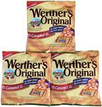Sugar Free WERTHER'S Original Caramel Hard Candies 3 - 70g PKG