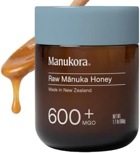 Manukora Raw Manuka Honey MGO 600+ New Zealand Non-GMO, Immune Support 500g