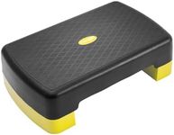 Yes4All Aerobic Exercise Step Platform - Yellow/Black