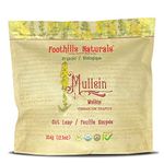 Foothills Naturals Mullein Leaf Cut And Sifted Organic -354g Lung Health 600+ Servings