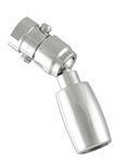 High Sierra Showerheads® - Solid Metal 1.25 GPM High-Efficiency, Ultra Low-Flow Shower Head with Pressure Control Valve that Shuts It Off to Just a Trickle - Chrome