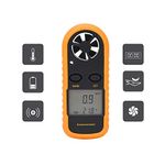 Thermocare anemometer wind speed meter With LCD Backlight Portable Digital