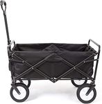 SKY-TOUCH Garden Cart Folding Trolley Cart Outdoor Wagon Collapsible with Removable Fabric Festival Garden Camping Picnic Cart Portable Transport Trailer