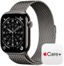 Apple Watch Series 11 [GPS + Cellular 46mm] Smartwatch with Slate Titanium Case with Slate Milanese Loop - M/L. Sleep Score, Fitness Tracker, Health Monitoring with AppleCare+ (2 Years)