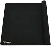 SAPID Extra Large Silicone Sheet for Crafts, Extra Thick Silicone Jewelry Casting Mats, Nonstick Nonslip Silicon Mat for Epoxy Resin, Art Painting, Heat- Resistance Counter Mat (15.7"×23.6", Black)