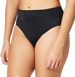 Bali Women's Passion for Comfort Hi-Cut Panty, Black, 8