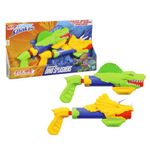 Nerf Super Soaker DinoSquad Dino Splashers 2 Water Blasters - Set of 2 Water Blasters - Pichkari for Outdoor Water Games, Branded Toy Pichkari for Holi Festival, Kids 6+
