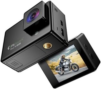 FitSpark Eagle i12 Real 4K WiFi Action Camera | 20MP Ultra HD Wide-Angle Lens | 1st-in-Class with Flashlight | EIS Stabilization | Wireless Remote | Full Accessories Kit Inside