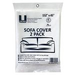 Sofa Moving Covers (2 Pack) - 45" x 152" - Moving & Storage Bags - UBOXES