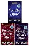 Collection Of 3 Books by Lucy Score (Pretend You're Mine, Finally Mine, Protecting What’s Mine) Paperback