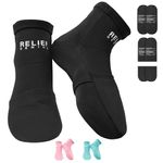 Relief Genius Cold Therapy Socks with Reusable Gel ice Packs - Achieve Relief from Sprains, Muscle Pain, Bruises, Swelling, Edema, Chemotherapy, Arthritis, Post Partum Foot- 2 pcs (Large)