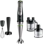 Braun MultiQuick 9 Hand blender, Mixer, XL Food Processor, Active PowerDrive Technology, 1200W, MQ9187XLI, Black