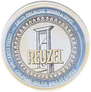 Solid Cologne Wood and Spice by Reuzel for Men - 1.3 oz After Shave Balm