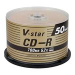 Verbatim Vstar CDR 52X 700 MB 50Pack Spindle Box