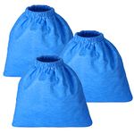 EAGLEGGO Cloth Filter for Craftsman 2&2-1/2 Gal. Shop Vac 916949, 9-16949, MICROLINED (3 Pack)