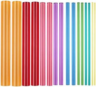 Warmshine 16 Pcs Mandala Dotting Tools, Acrylic Rods Mandala Painting Dotting Pen Set Rocks Painting Clay DIY Nail Art Dotting Supplies