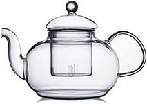 CNGLASS Glass Teapot Stovetop Safe,