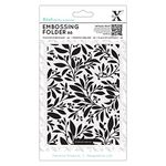 Xcut Festive Florals Embossing Folder, Multi-Colour, One Size