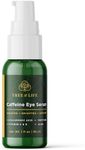 Tree of Life Caffeine Under Eye Serum - 1fl oz - Dermatologist Tested Dark Circles Treatment - Hydrating Anti-Aging Formula to Reduce Puffiness, Bags & Wrinkles - All Skin Types